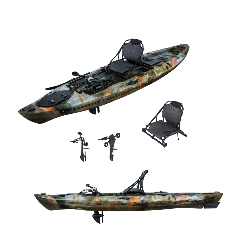 Fishing Kayak Pedal Drive - 2025 Factory 12ft 3.6m Single Sit