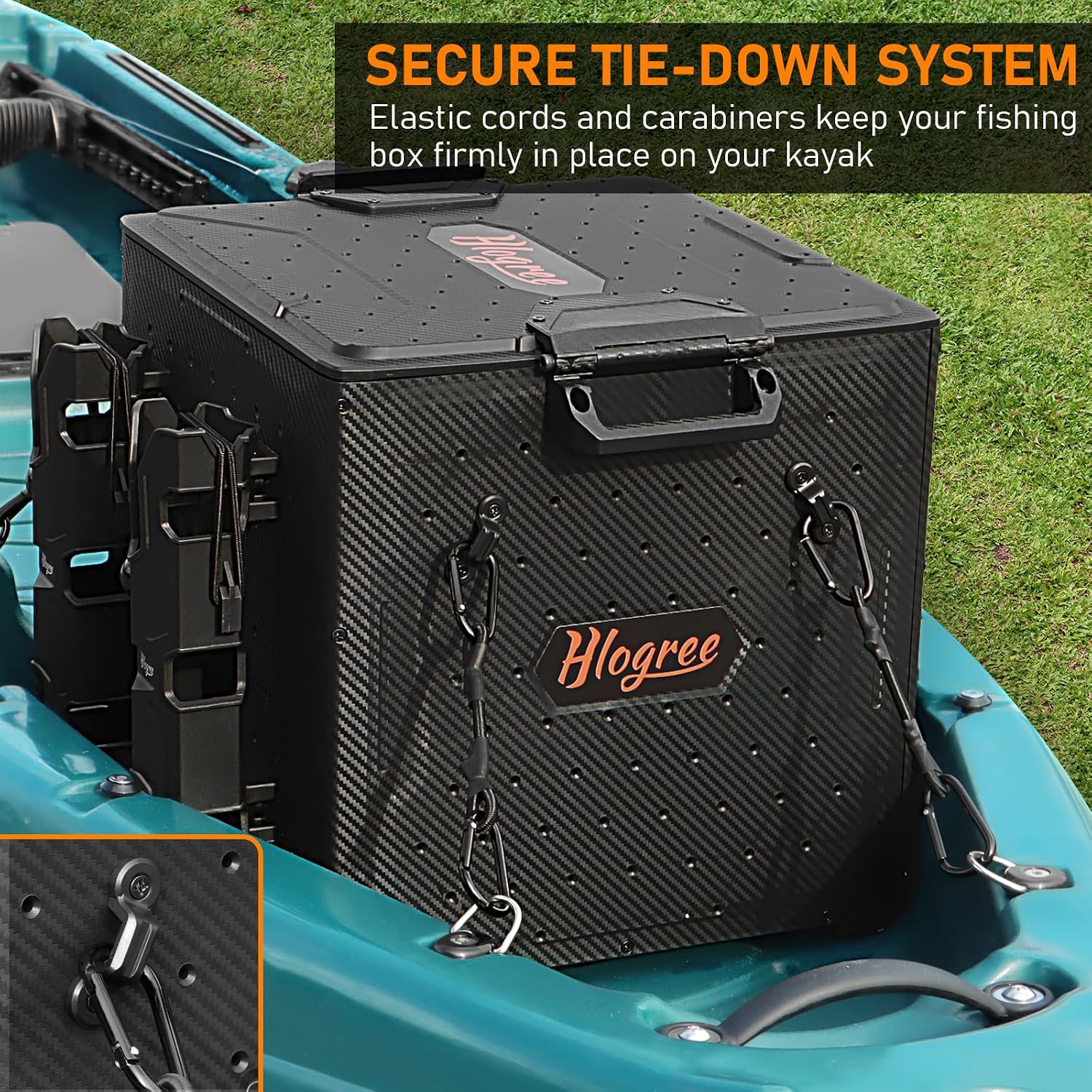 Compact Kayak Fishing Crate wi - Fishing Kayak Crate recensie en prijs
