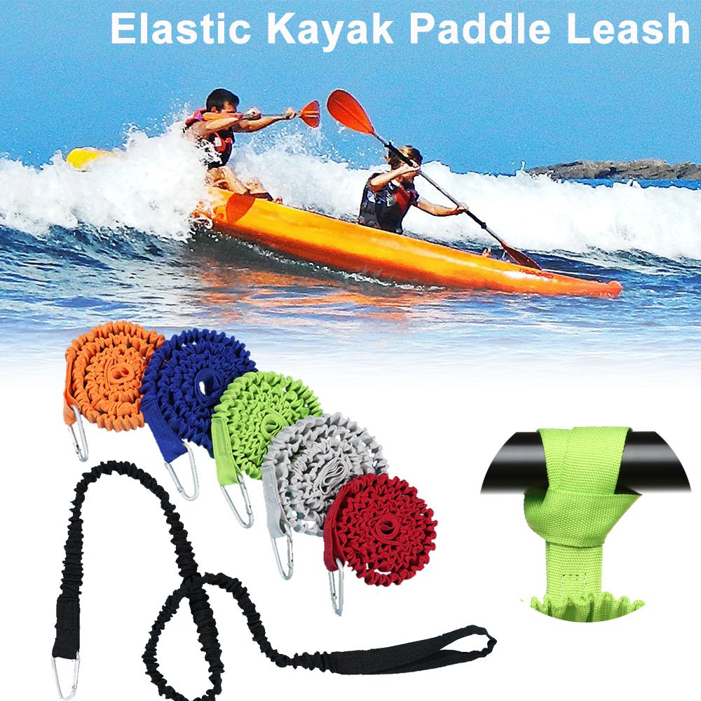 Adjustable Elastic Kayak Canoe - Fishing Kayak Paddle Leash recensie en prijs