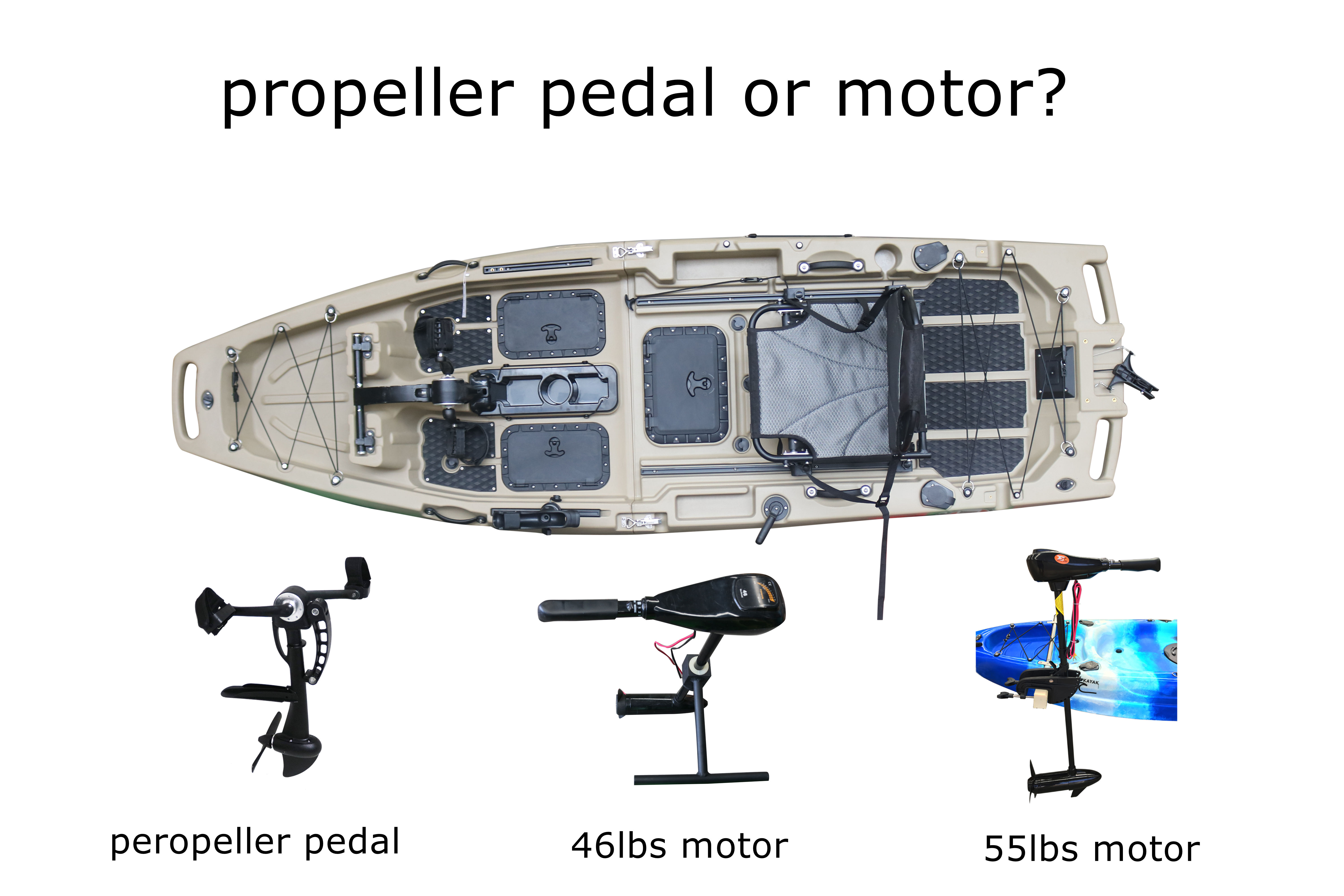 2025 NEW Modular Kayak 9.5ft P - Fishing Kayak Pedal Drive recensie en prijs