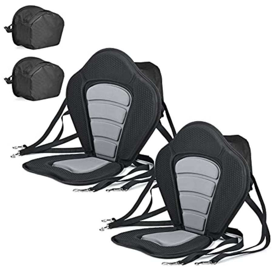 Deluxe Padded Kayak Seat with  - Fishing Kayak Storage Bag recensie en prijs