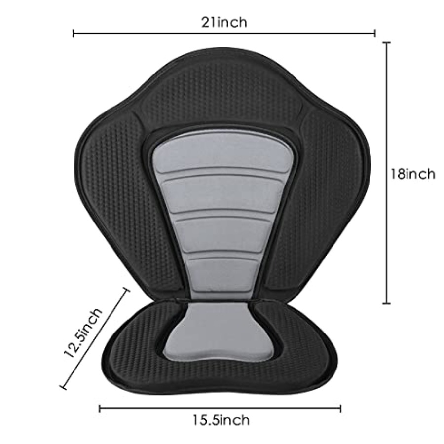 Deluxe Padded Kayak Seat with  - Fishing Kayak Storage Bag recensie en prijs