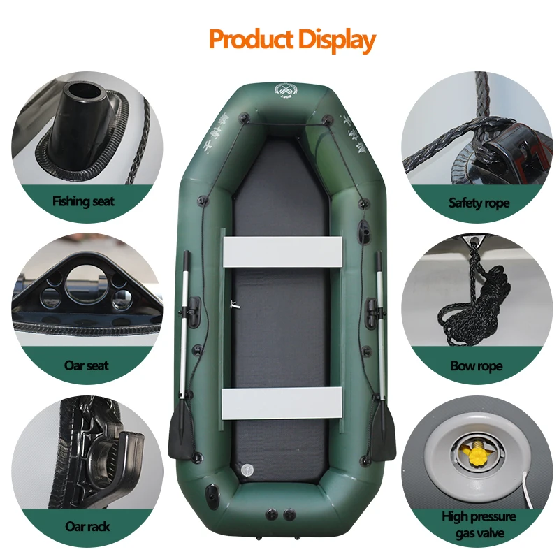 1.75~3.6m Green Fishing Kayak  - Fishing Kayak Sit On Top recensie en prijs
