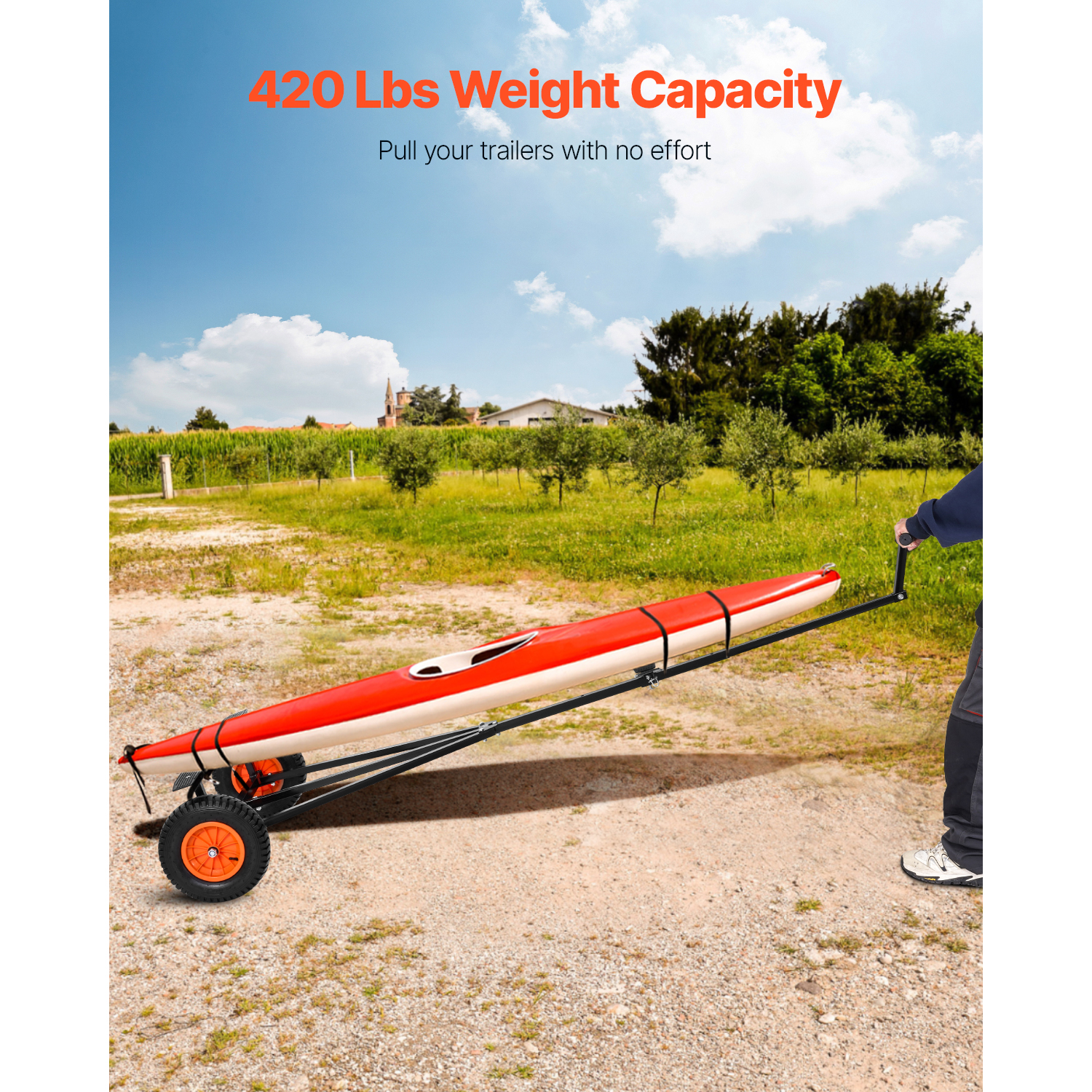 SucceBuy 420lbs Boat Trailer D - Fishing Kayak Sit On Top recensie en prijs