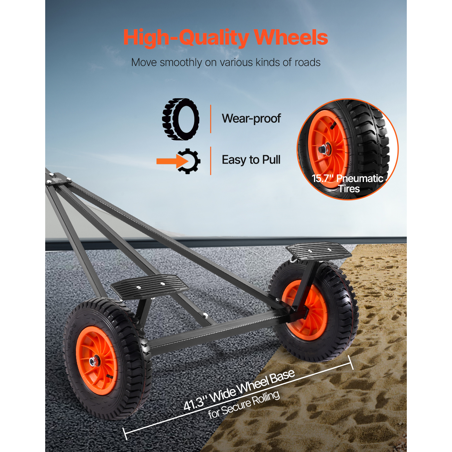 SucceBuy 420lbs Boat Trailer D - Fishing Kayak Sit On Top recensie en prijs