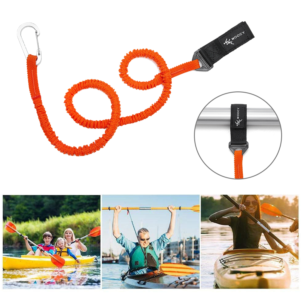 5-1PCS Elastic Kayak Canoe Pad - Fishing Kayak Paddle Leash recensie en prijs