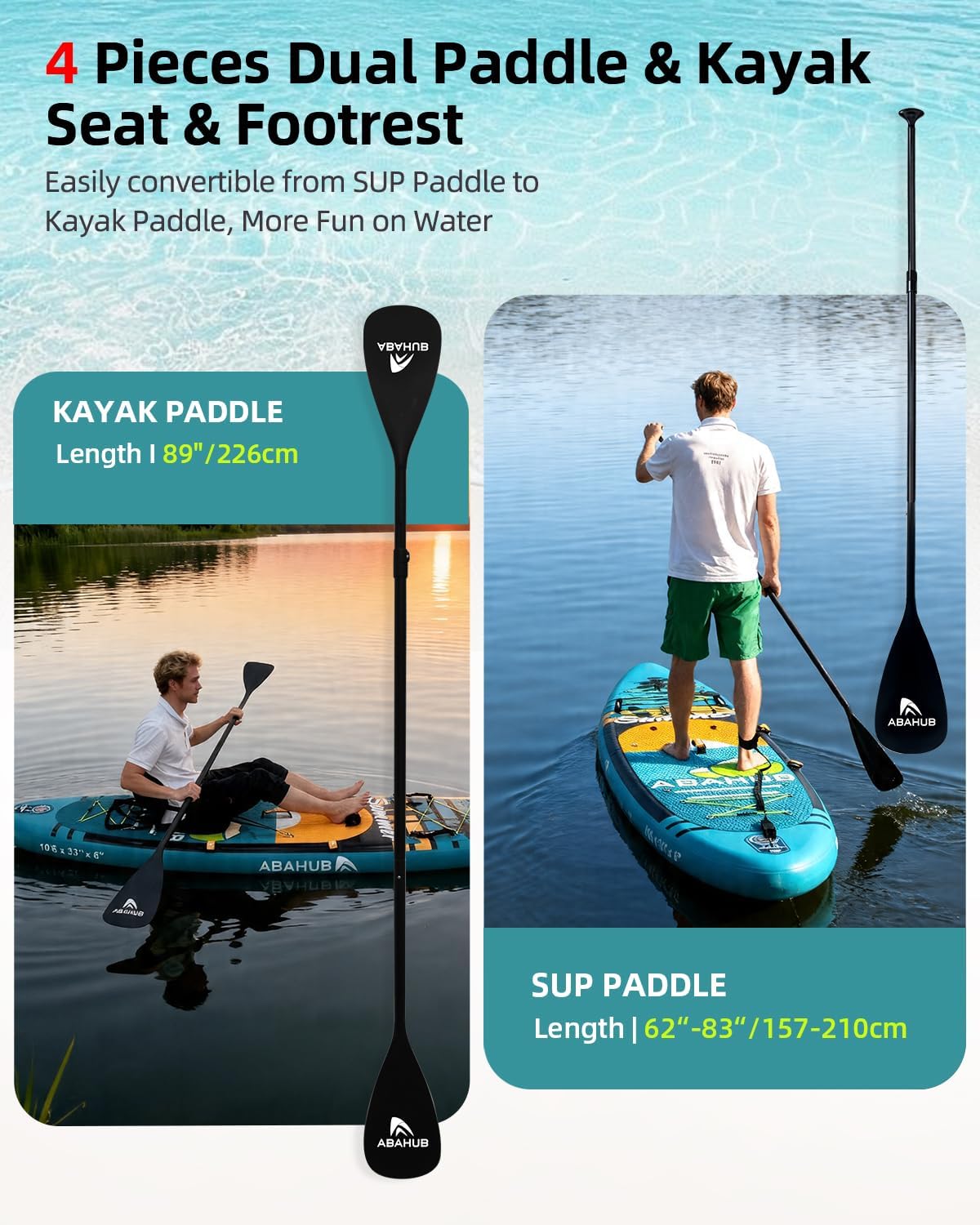 Wide 10.6ft x 31/34in Inflatab - Fishing Kayak Inflatable recensie en prijs