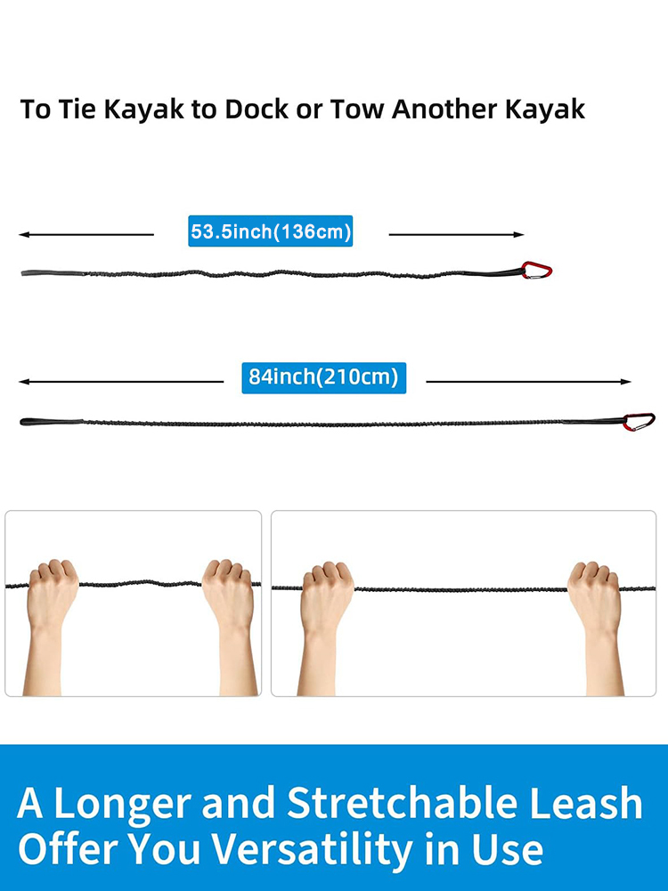 Kayak Paddle Leash Stretchable - Fishing Kayak Paddle recensie en prijs