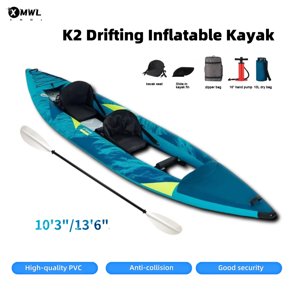 Canoe Kayak Inflatable Boat 1- - Fishing Kayak Seat recensie en prijs