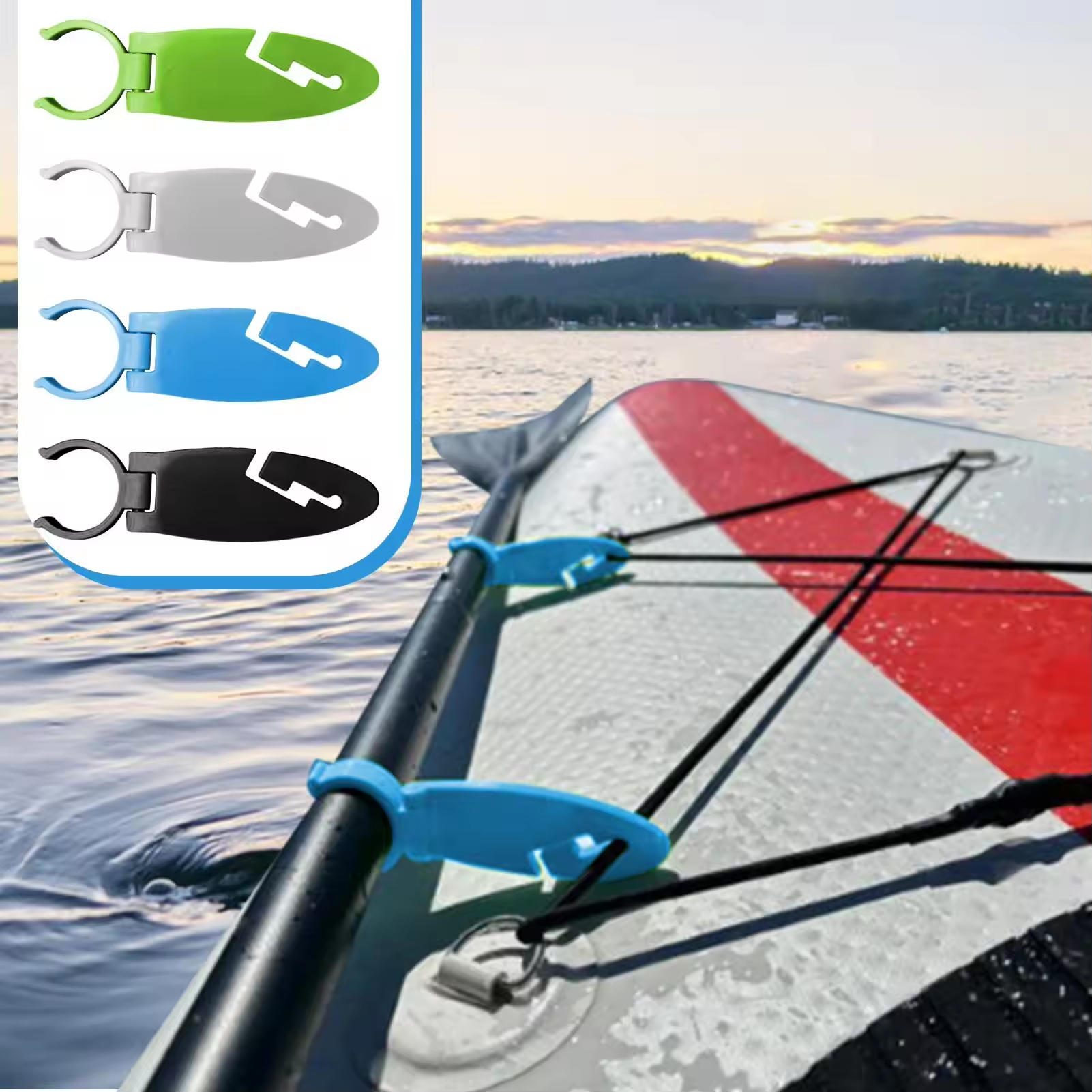 2pcs Stand Up Paddle Board Cli - Fishing Kayak Paddle recensie en prijs