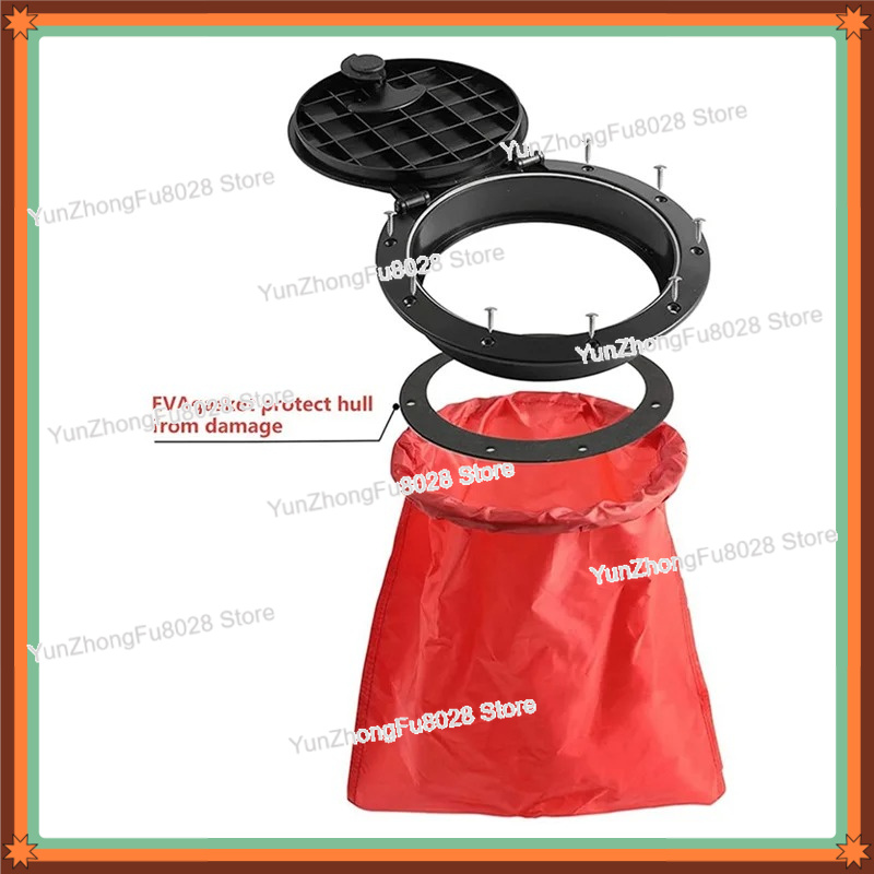 6Inch Deck Plate Kit Kayak Dec - Fishing Kayak Storage Bag recensie en prijs