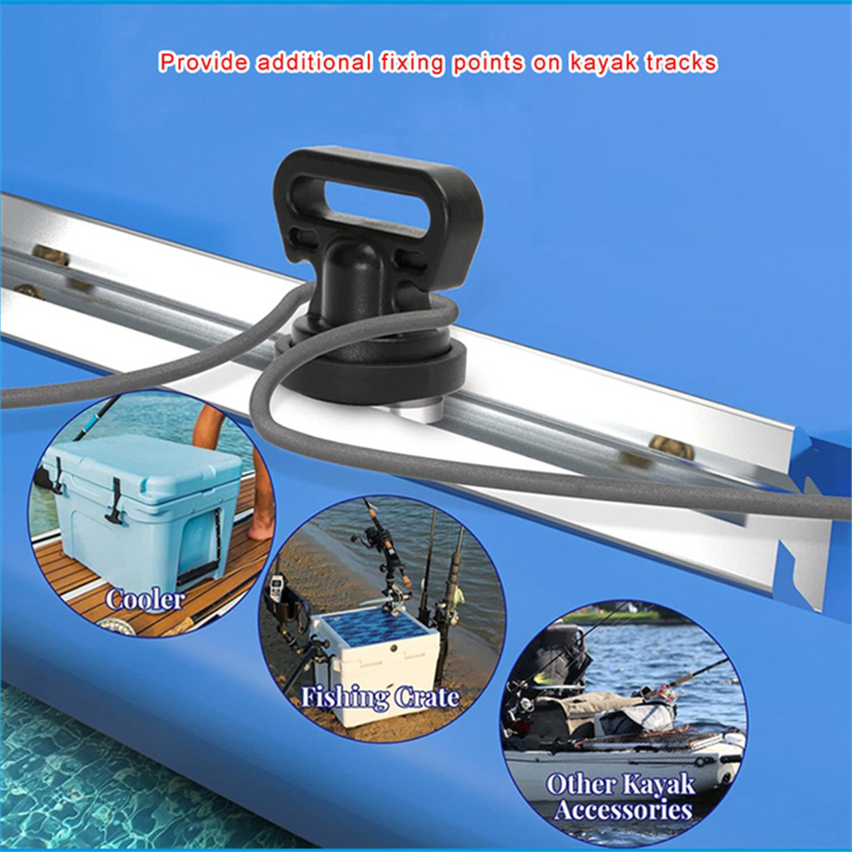 2525+ 4PCS Marine Track Mount  - Fishing Kayak Crate recensie en prijs