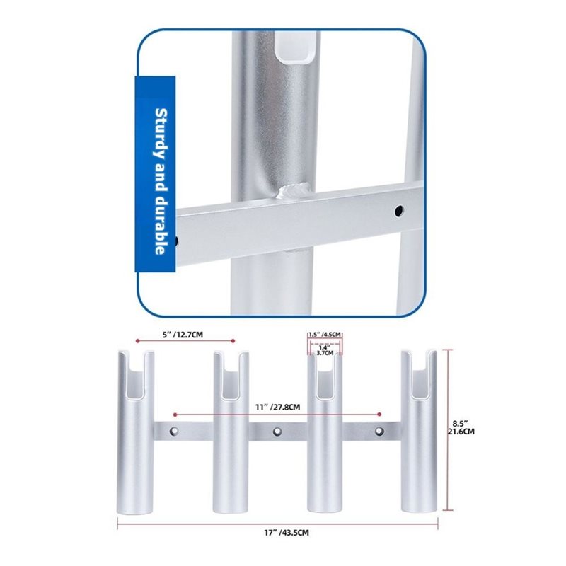 L71A Wall-Mounted Fishing Rod  - Fishing Kayak Cart recensie en prijs