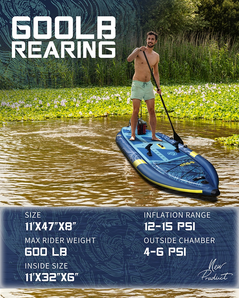 Three Air Chamber Inflatable F - Fishing Kayak Rod Holder recensie en prijs